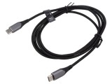 Cablu USB C 2.0 1.5m Negru 480Mbps