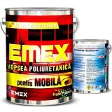 Pachet Vopsea Poliuretanica Mobila Emex Verde 20 Kg + Intaritor, Bicomponenta, Lemn