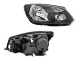 Far Vw Caddy 3/Life (2k), 06.2010-, Electric, tip bec H4, omologare ECE, cu motor, 2K5 941 006 B; 2K5941006B, Dreapta