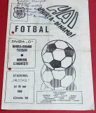 Program meci fotbal UNIREA DINAMO FOCSANI-MINERUL COMANESTI(Div.C 29.05.1986)