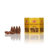 Cumpara ieftin Conuri parfumate Backflow - 40 Buc - Palo Santo