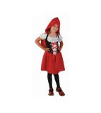 Costum carnaval pentru copii, Scufita Rosie marime 110/120 cm ( 5-6 ani)