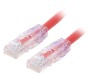 Cablu Patch Cord UTP Cat6a 3m Roșu