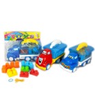 Camion de Constructii cu Cuburi