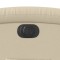 Fotoliu rabatabil electric, crem, material textil - 12