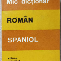 MIC DICTIONAR ROMAN-SPANIOL-CRISTINA ISBASESCU