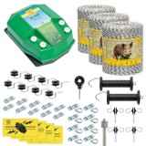 Pachet gard electric complet 3000&nbsp;m, 7,2&nbsp;Joule, pentru animale sălbatice :: 3000&nbsp;m
