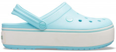 Sabo?i Femei casual Crocs Crocband Platform Clog foto