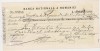 Banca Nationala a Romaniei chitanta depunere Bucuresti 1925