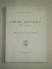 L&#039;OEUVRE SCIENTIFIQUE II , DE FR.J. RAINER, BUCURESTI 1945