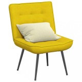 vidaXL Scaun de relaxare galben 64x74x84 cm catifea