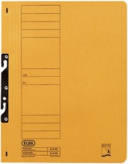 Dosar Carton Incopciat 1/1 Elba Smart Line - Orange foto