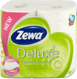 Zewa H&acirc;rtie igienică deluxe cu parfum de muşeţel, 4 buc