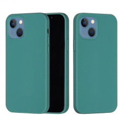 Husa protectie Flippy compatibila cu Huawei P Smart 2021 Liquid Silicone Case Verde foto