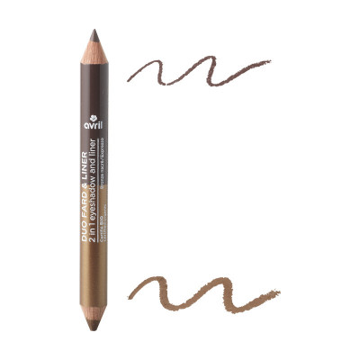 Duo liner Expresso si fard de pleoape Bronze nacre foto