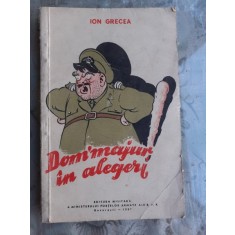 DOM&#039;MAJUR IN ALEGERI - ION GRECEA