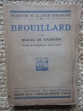 Brouillard - Miguel de Unamuno - trad. Noemi Larthe 1926