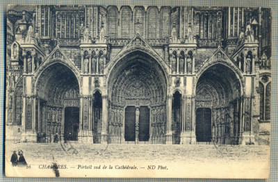 AD 379 C. P. VECHE - CHARTRES -CIRC.1909 -CATRE OTETELESANU, CESIENI, CARACAL foto