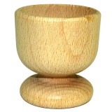 Suport oua, lemn natur, 5 x 4.5 cm, Oem