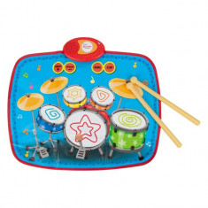 Instrument muzical interactiv de jucarie, model tobe cu bete, multicolor, 55&amp;amp;#215;43 cm foto