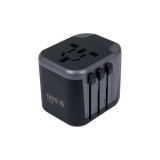 Adaptator călătorie 2xusb 12w, Yato