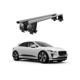 Bare transversale portbagaj aluminiu pentru Jaguar I-Pace 2018+, plafon neted