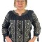 Bluza tip ie dama RBIB, marime S, bej/negru