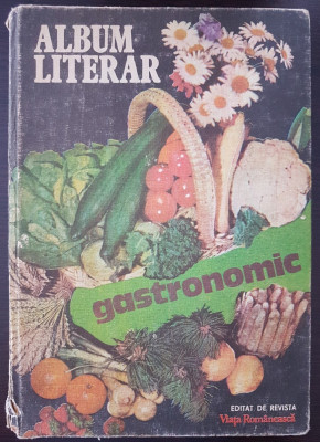 ALBUM LITERAR GASTRONOMIC 1983 foto