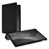 Husa inteligenta Kwmobile pentru Xiaomi Redmi Pad SE, Negru, Piele ecologica, KWM000023RD001C