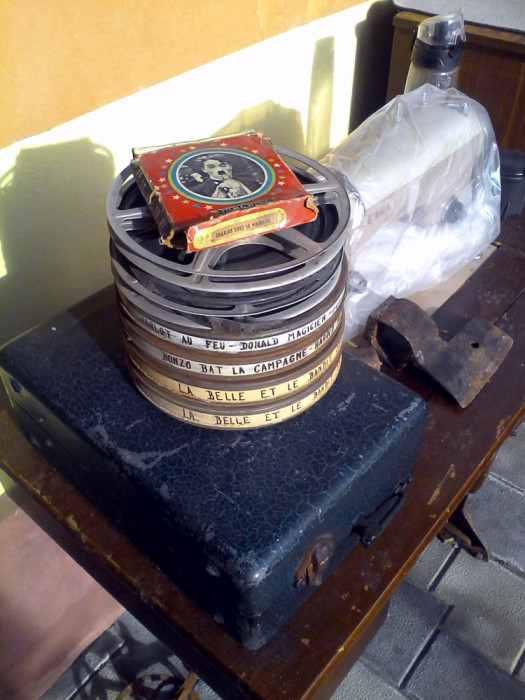 Role cu pelicula Filme pe 8mm cu Charles Chaplin De Georges Gayot