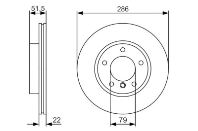 BOSCH 0 986 479 S10 Disc frana foto
