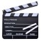 Clapetă Cinematografică, 20x18 cm, Set 3 Bucăți, Creta Inclusă