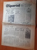 Sportul 13 august 1981-rapid si petrolul obiectiv promovarea in divizia a