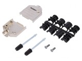 Carcasă pentru conectori D-Sub 9pin și HD 15pin, TE Connectivity