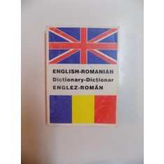 ENGLISH - ROMANIAN DICTIONARY / DICTIONAR ENGLEZ - ROMAN de ANDREI BANTAS , 2000