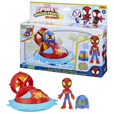 SPIDEY PRIETENII EXTRAORDINARI SET MASINUTA SI FIGURINA SPIDEY foto