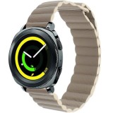Cumpara ieftin Curea piele Smartwatch Samsung Galaxy Watch 46mm, Samsung Watch Gear S3, iUni 22 mm Kaki Leather Loop