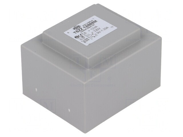 Transformator &icirc;ncapsulat 12VA 230V 9V 1,33A PCB