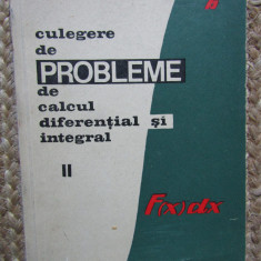 S. Gaina - Culegere de probleme de calcul diferential si integral, vol. II