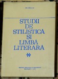 Gh. Bulgar - Studii de stilistica si limba literara