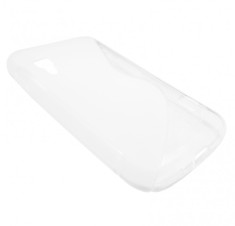 Husa silicon S-line transparenta pentru LG Optimus L5 II Dual Duet E455