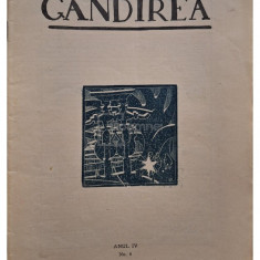 Revista Gandirea, anul IV, nr. 6 (editia 1925)
