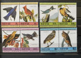 PC449 - Nevis 1985 Fauna/ Pasari Audubon 2, serie MNH, 8v, Nestampilat