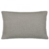 Cumpara ieftin Husa perna Jemidi 40x60 cm, gri, poliester, uni, fermoar, husă decorativă dreptunghiulară