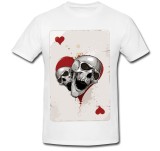 Cumpara ieftin Tricou &quot; Playing cards and skulls &quot;