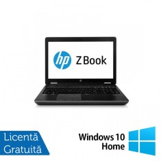 Laptop Hp Zbook 15 G2, Intel Core i7-4910MQ 2.90GHz, 32GB DDR3, 480GB SSD, NVIDIA Quadro K2100M 2GB GDDR5, DVD-RW + Windows 10 Home foto