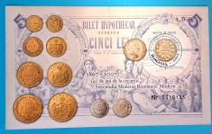 TIMBRE ROM&Acirc;NIA LP1783/2007 -140ani Sist: Monetar Rom&acirc;nesc -colita dantelata MNH
