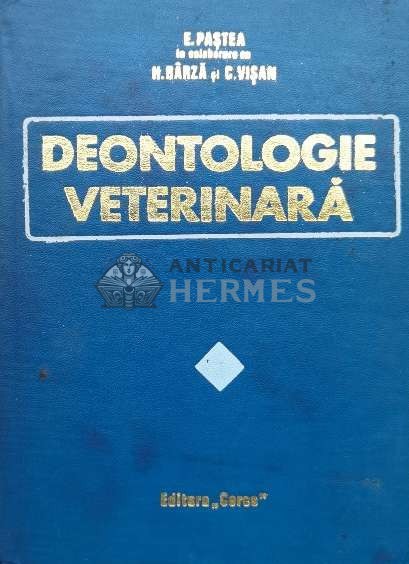 Deontologie veterinara - 1972 - C Visan (R117)