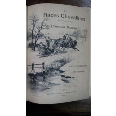 Les Races Chevalines, Rasele de cai cu un studiu special asupra rasei rusesti, Simionof Paris 1894