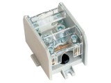 Bloc de distribu&Aring;&pound;ie 232A cu capac, 95mm2, gri